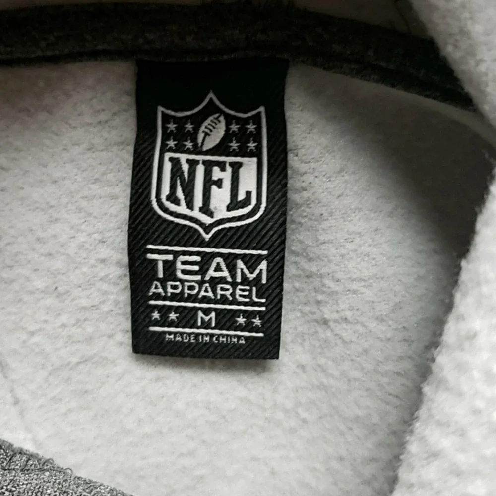 Jacksonville Jaguars Hoodie Mens Medium Gray NFL Football Team Apparel Pullover